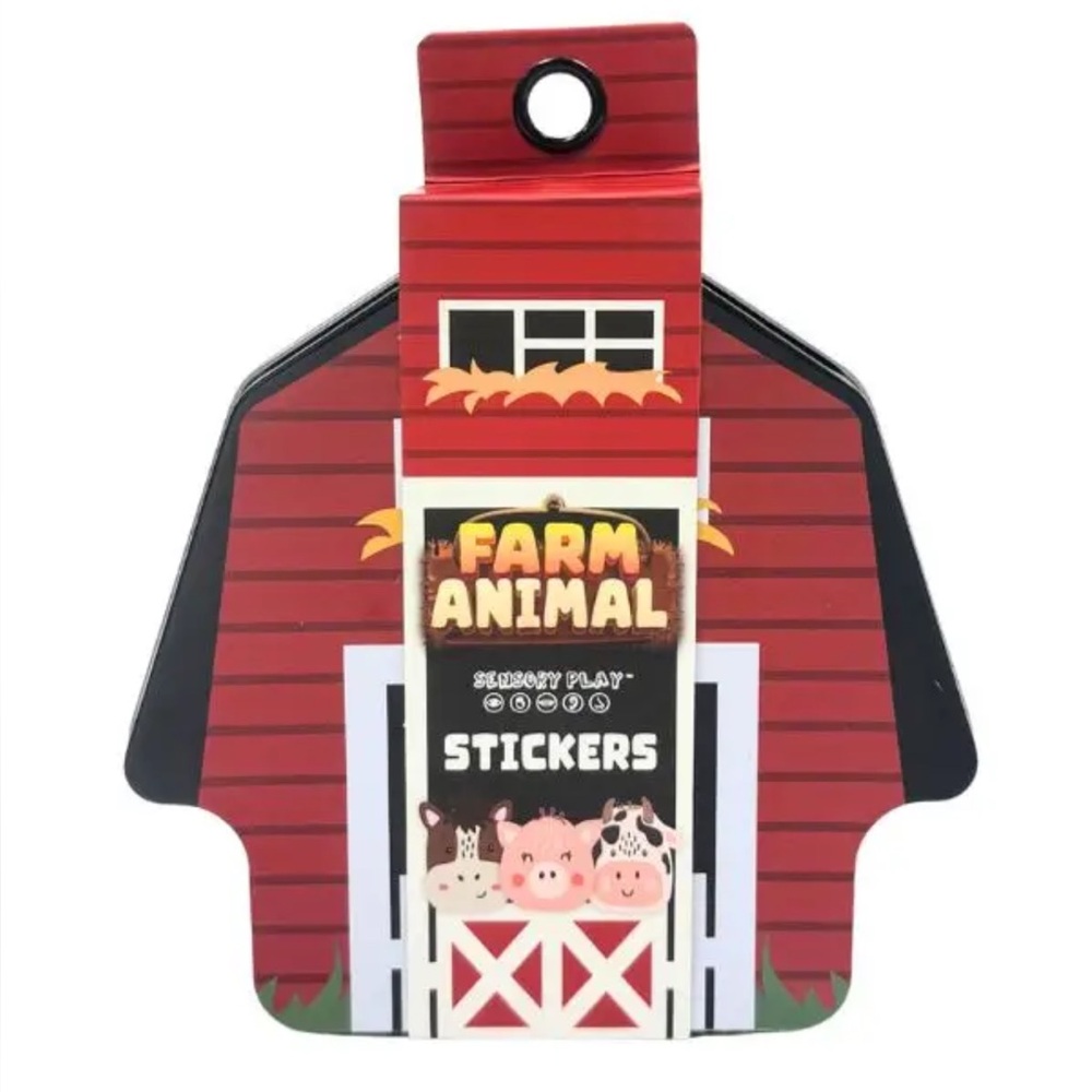Farm Animal Home Design Stickers sensory - NEW in farm tin